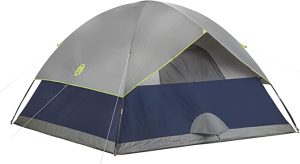 Get 14% Off! Coleman Sundome Camping Tent, 2/3/4/6 Person Dome Tent with Easy Setup